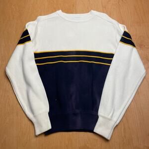 Vintage Incline Sport Medium Multicolor Long Sleeve Pullover Crewneck Sweatshirt